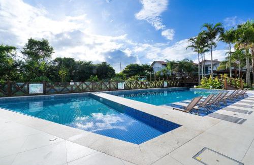 Ze Amandio Apartment | Varandas do Atlântico 101A - Excelente apartamento em condomínio de luxo a beira mar - Piscina climatizada - Academia - (Consultar serviços de roupas de cama e banho)