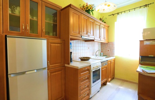 Kassiopi House | Varvara: Beach House with A/C, stunning views