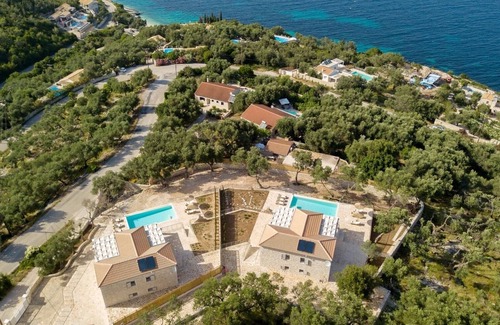 Paxos Villa | Vasiliki Villa 4 BR villa with pool and sea views