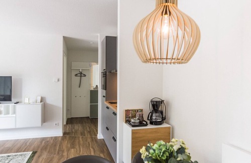 Nordhorn Apartment | Vechte view studio, new building with balcony, WLAN & PP