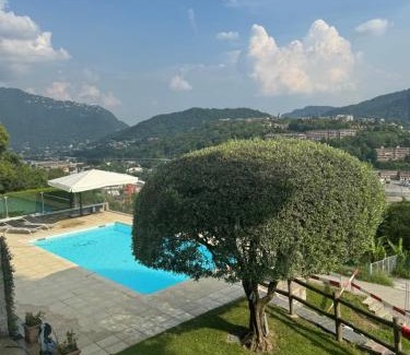 Vacallo House | Veralto - Modern Suite with Como Lake view