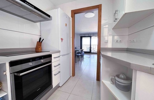 La Malva-rosa Apartment | Veramar Beach apartment, with terrace and parking, in front of the beach