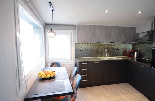 Kavala Apartment | "VERDE BLUE" – Stylish Loft with Panoramic Terrace in Kavala