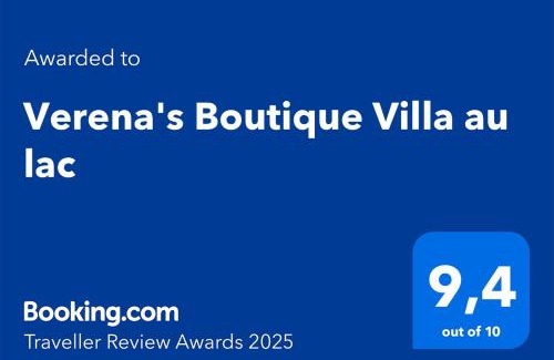 Sachseln Bed & Breakfast | Verena's Boutique Villa au lac