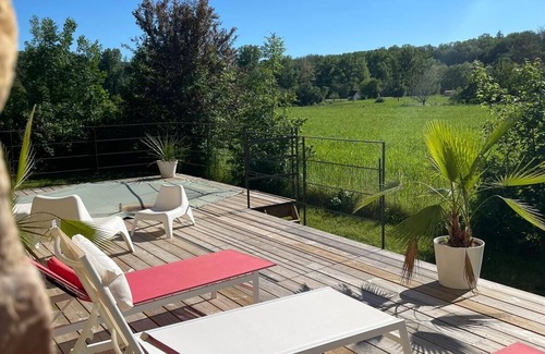 Andressac House | "vers L'horizon" - Maison de Vacances à 800m de Cajarc Dans le Lot