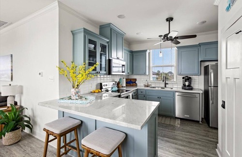 Surfside Beach House | VERY AFFORDABLE - Coastal Escape with a stunning contemporary cottage aesthetic.