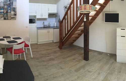 La Capte Apartment | Very nice air-conditioned apartment 30 m2-direct access to the sea-feet in the water
