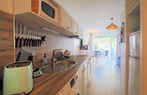 La Petite Motte Apartment | VERY NICE STUDIO WITH GARDEN CLOSE TO LA GRANDE MOTTE TOWN CENTER