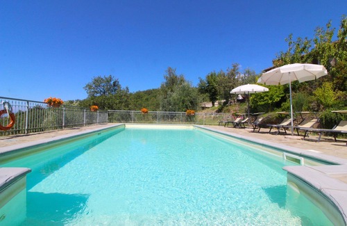 Castiglion Fibocchi Villa | Very panoramic villa with private fenced swimming pool situated between Arezzo and Florence. The tow