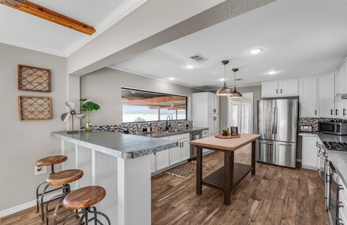 Graford House | Very Private 2 Acre Waterfront Lake House w/Pool & Hot Tub - optional bunkhouse