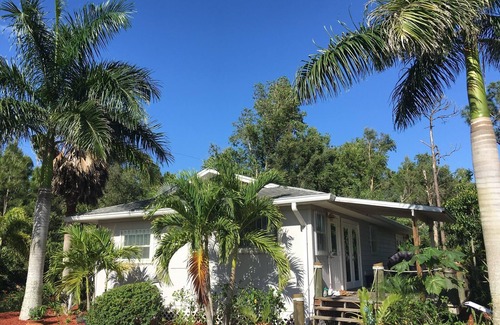 Bokeelia House | Very private, 3 decks, a pond with many birds. Island living, access to mainland