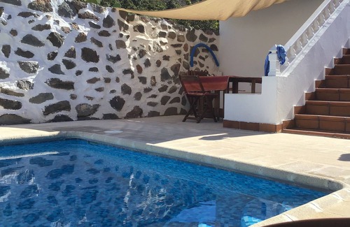 Mogan Cottage | Very quiet house, pool, terrace and sea views