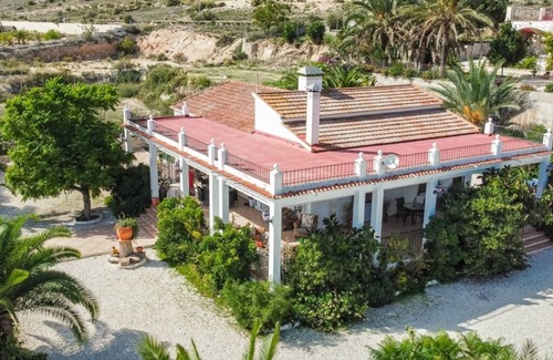 Aspe Villa | Very quiet villa with huge pool