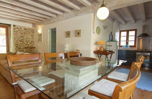 Roussines Cottage | Very spacious and beautifully furnished home on a property with a heated pool.