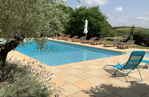 Caignac House | Very spacious House, Heated Pool, Tennis Court, Games Room, 2 acres of garden
