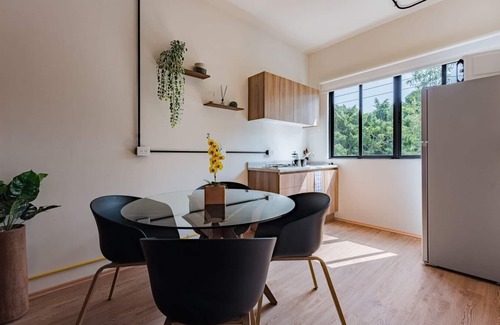 Miguel Hidalgo Apartment | VH | Acogedor depa 2BR+balcón | Por Polanco | 406