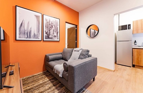 Miguel Hidalgo Apartment | VH | Moderno depa con patio | Near Polanco | 421