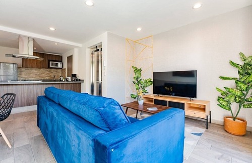 Roma Sur Apartment | VH | Near Hospital XXI 2 BR wifi and balcony | 342