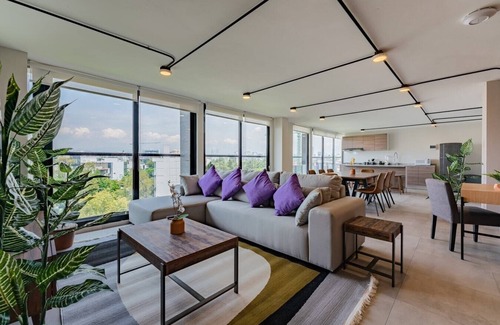 Hipodromo Apartment | VH | PH Condesa | 3 Hab | Gym + Balcón | 295