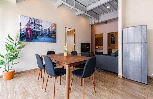 Zona Rosa Apartment | VH Roma Nte | Depa Industrial+RooftopandBalcón | 315