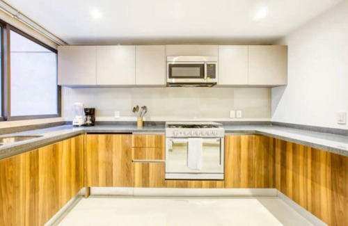 Miguel Hidalgo Apartment | VH | Spacious 4BR, Strong wifi, Parking and tv | 101