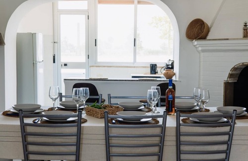 Pantanagianni-pezze Morelli Villa | Villa Agua, Sleeps 9, 100 m from the Apulian Sea, with pool and parking