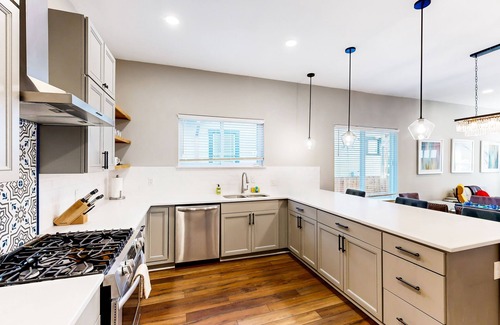 Mahncke Park House | Vibrant getaway with large yard, furnished patio, W/D, & game room - near parks