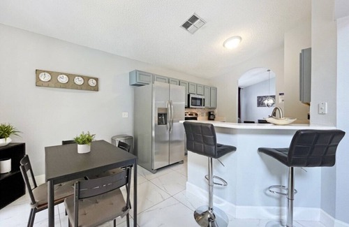 Kissimmee House | Vibrant resort home with south facing pool, hot tub and games room!