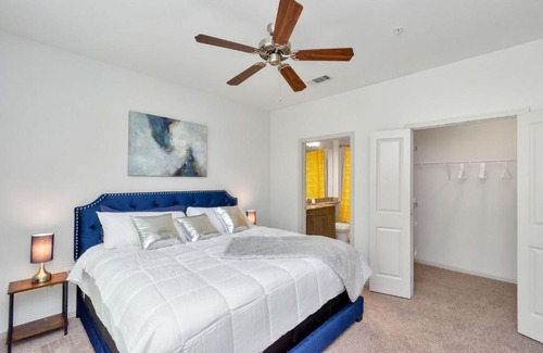 Conroe Apartment | Vibrant & Spacious Double King suite