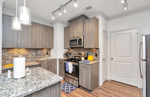 Conroe Apartment | Vibrant & Spacious Double King suite