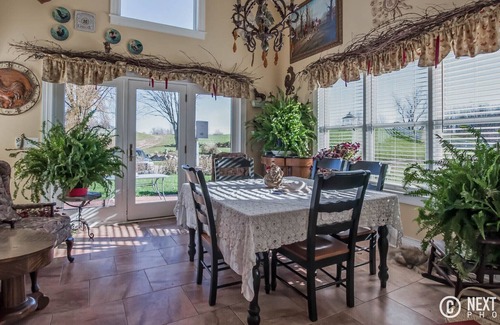 Lapeer Bed & Breakfast | Victorian Farm House surrounded by 30 of Rolling farm & animals