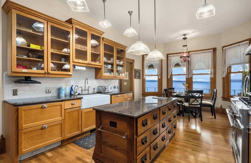 Tulalip Villa | Victorian Waterfront Mansion w/180° Puget Sound Views