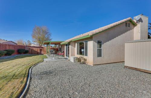 Victorville House | Victorville Home with Fenced Backyard and Patio!