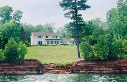 Pelkie House | View of Majestic Keweenaw Bay, Sauna, Hot tub, Swimming Pool, & More!