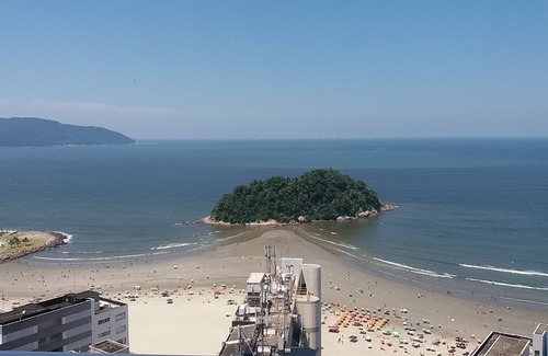 Jose Menino Apartment | VIEW OF THE SEA OF FRENTE C/CHURRASQUEIRA