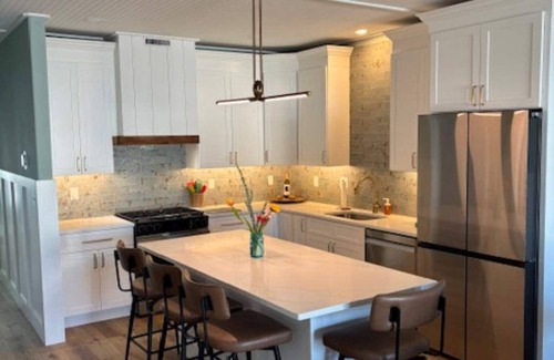 Wildwood Condo | View of water and sunset views! Sat-Sat, or Mon-Fri rentals during summer months
