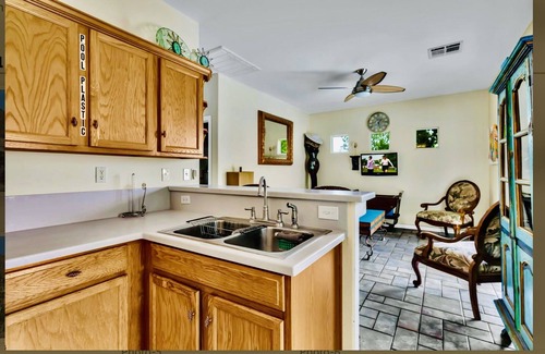 La Quinta Cove House | Views famous Cove mountains. Relax near polo fun, La Quinta's 1-bdrm Guesthouse