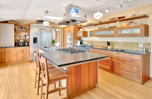 Point Loma House | Views w open air home