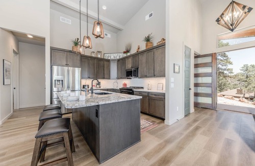 Ruidoso House | Viewtopia | Game Room, Gas Fireplace, Great Views!