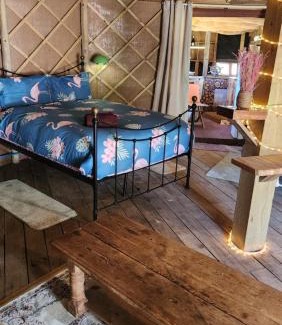 Fairseat Bed & Breakfast | Vigo Retreat Boat yurt