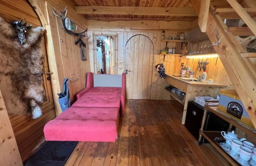Pedvale Ski Chalet | Viking house in the tree! Jacuzzi, Sauna