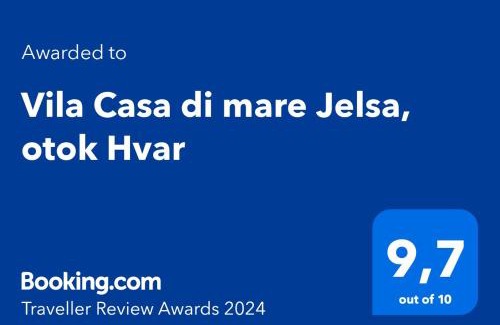 Island Hvar Villa | Vila Casa di mare Jelsa, otok Hvar