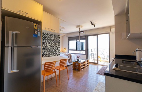 Vila Madalena House | Vila Madalena Studio | garage | balcony | pool