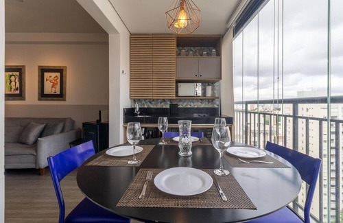 Vila Mariana Apartment | Vila Mariana, Swimming pool, Gym next to the subway