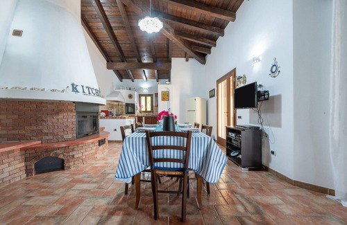 Nuxis Villa | Villa "Rossu" with Mountain View, Private Garden, Wi-Fi & A/C