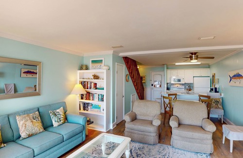Jekyll Island Condo | VILLA 176 - Villa Delmar 2 bedroom, 1 bathroom