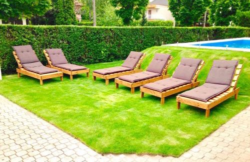 Siofok Aranypart House | Villa 55 & Pool - Siófok