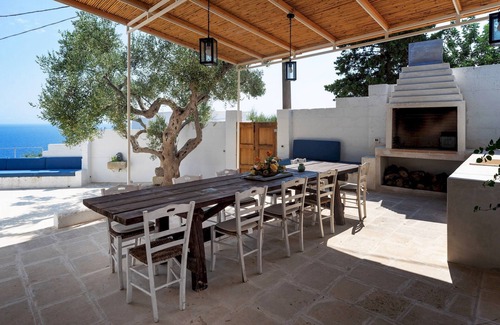 Marina di Novaglie Villa | VILLA ADRIA – Private Swimming Pool And Spacious Terrace Overlooking The Sea
