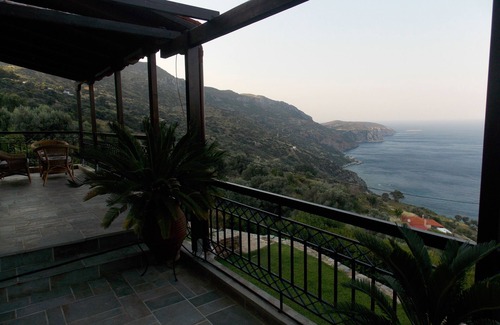 Kymi-Aliveri House | Villa Aegean Sea Panorama