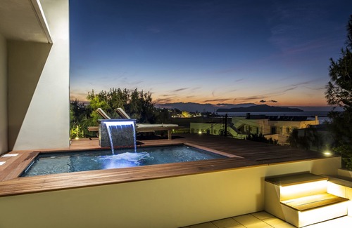 Agii Apostoli Villa | Villa AERAS is a detached villa with a terrace, situated in Kato Daratso.